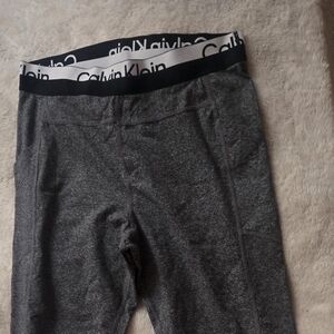 Calvin Klein Kids Gray Leggings